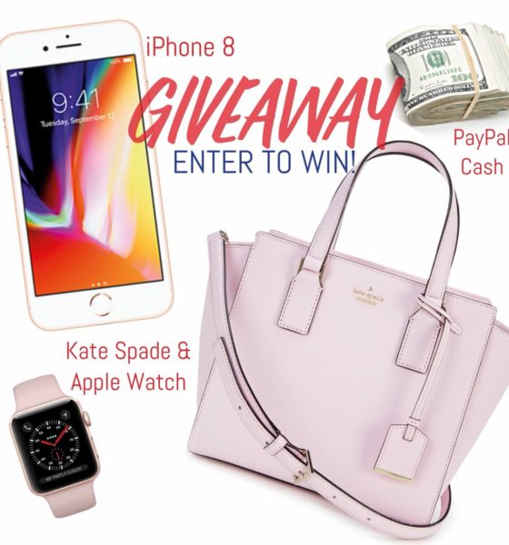 Winner’s Choice Giveaway! | iPhone, Kate Spade Bag, Apple Watch, PayPal Cash