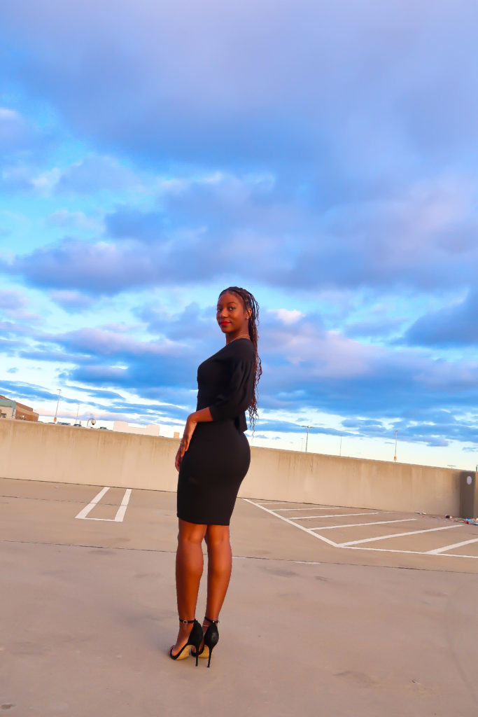 Femme Luxe black Mini Dress @Msjenniferdanielle | Bestkeptstyle.com